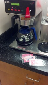 Coffee-maker...a necessity for some at work!! :)
